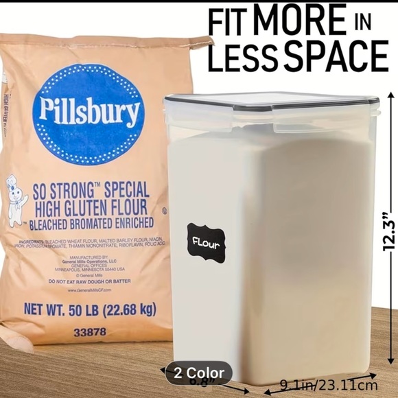 Large Food Storage Containers Set - - Picture 4 of 5